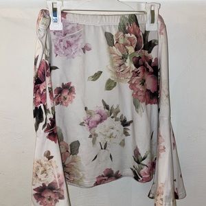 Floral Off the Shoulder Top.
